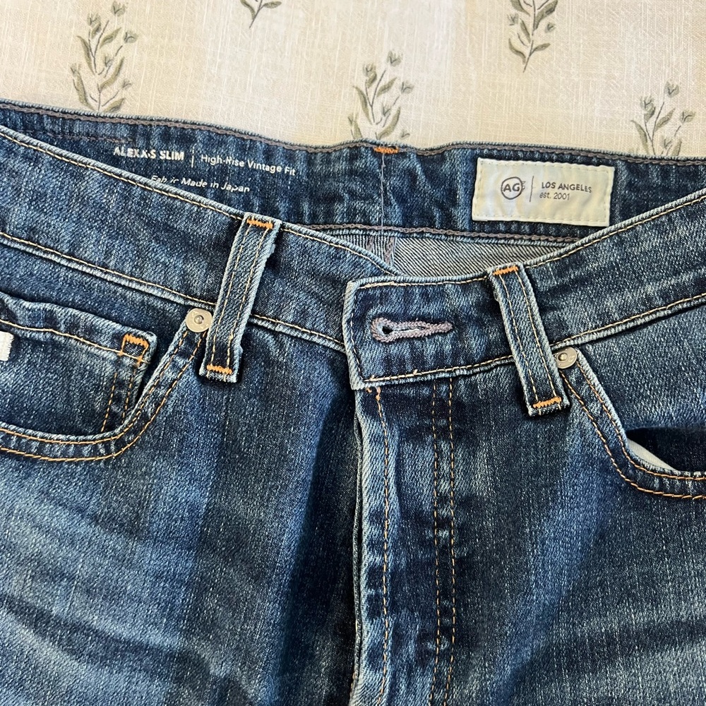 Ag Adriano Goldschmied Men's Indigo Slim Jeans